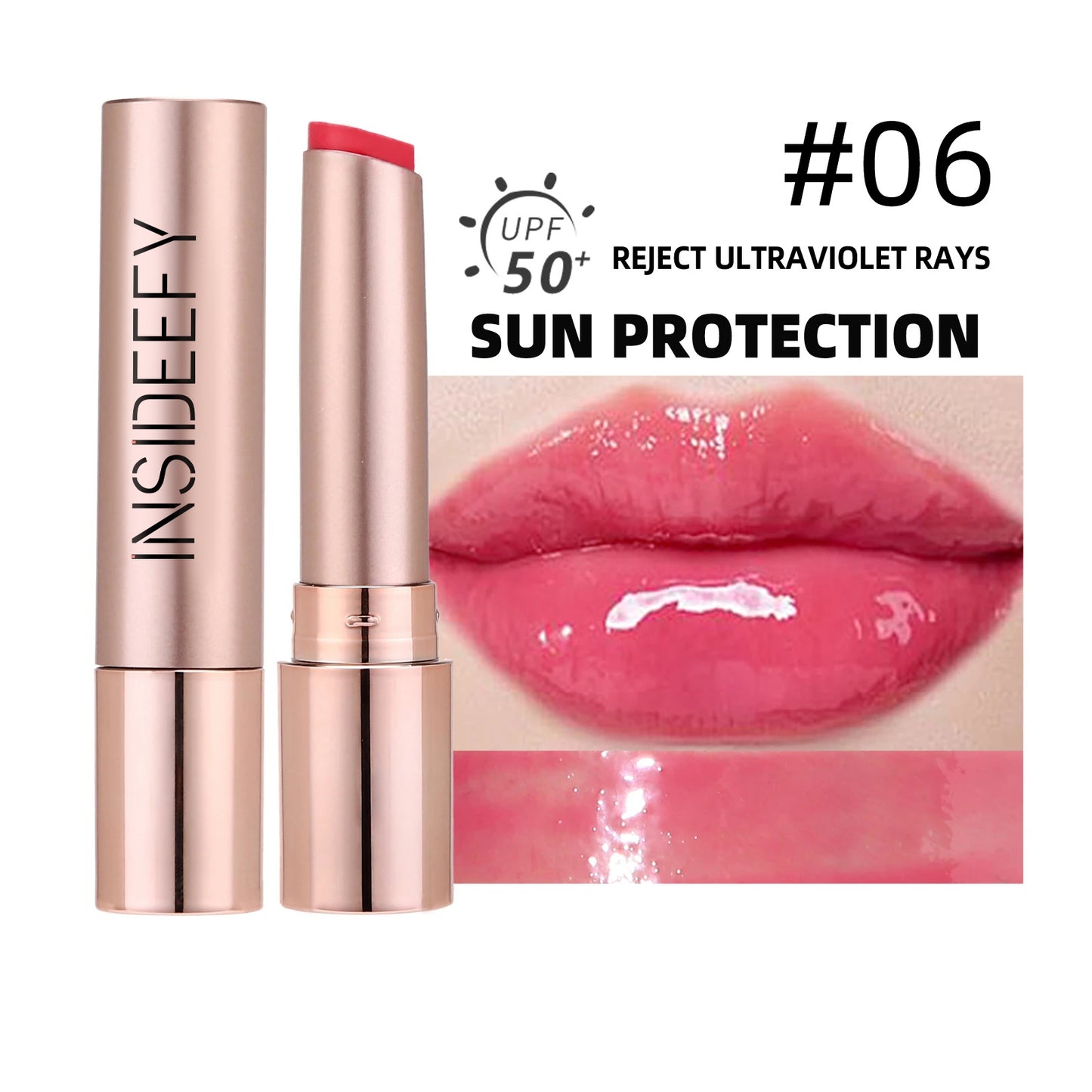 6-Color Anti-Chapping Moisturizing Lipstick