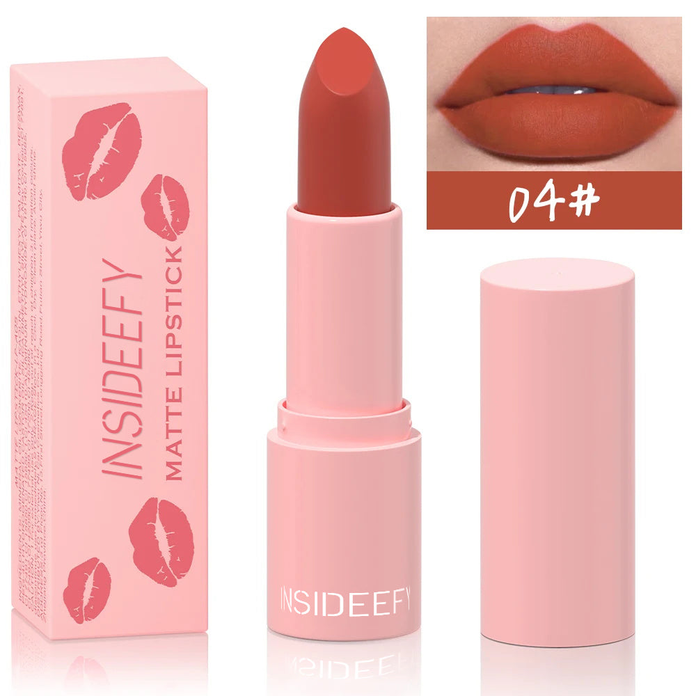 Matte Velvet Lipstick White Long-lasting