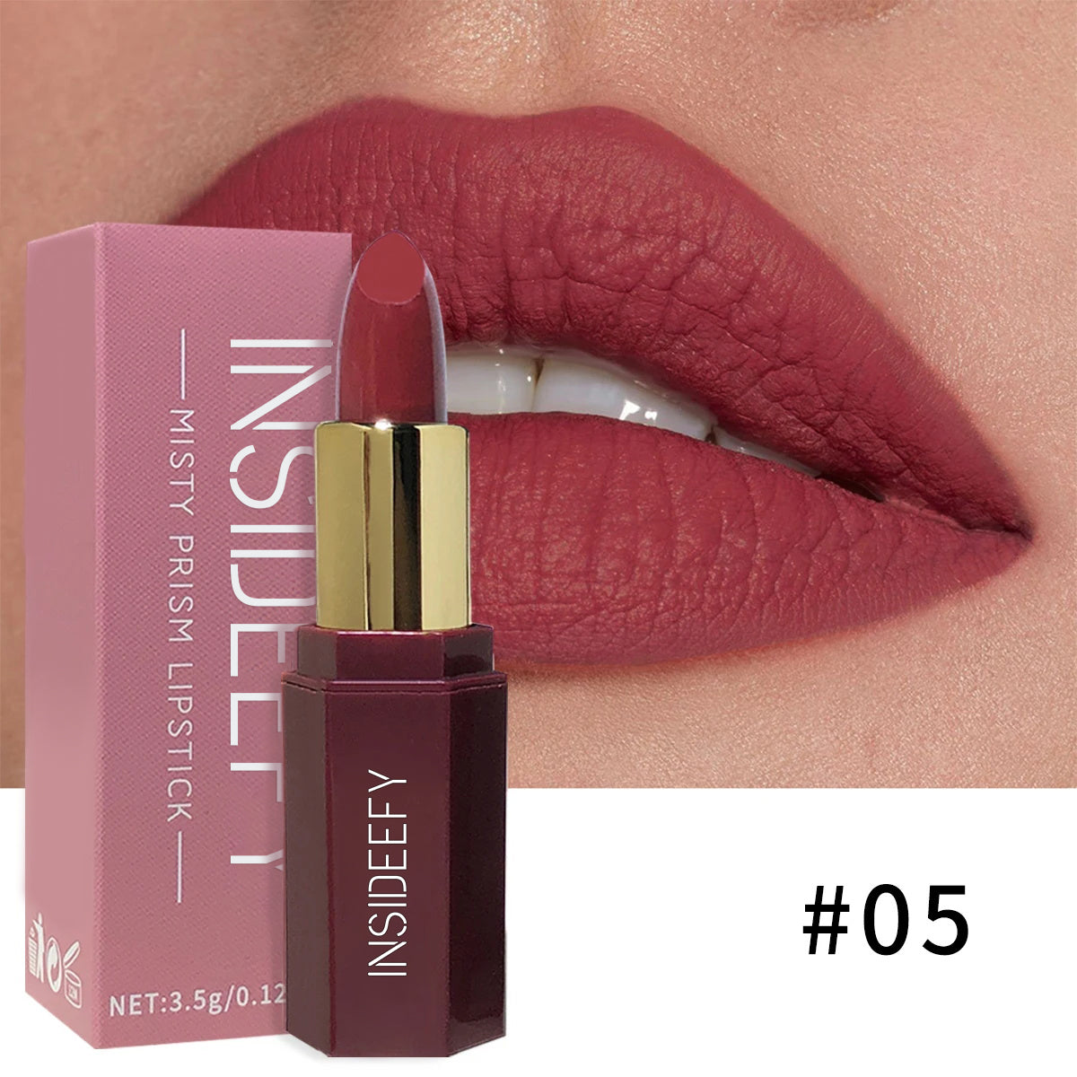 Long-lasting Velvet Luster Matte Lipstick Waterproof Lipstick