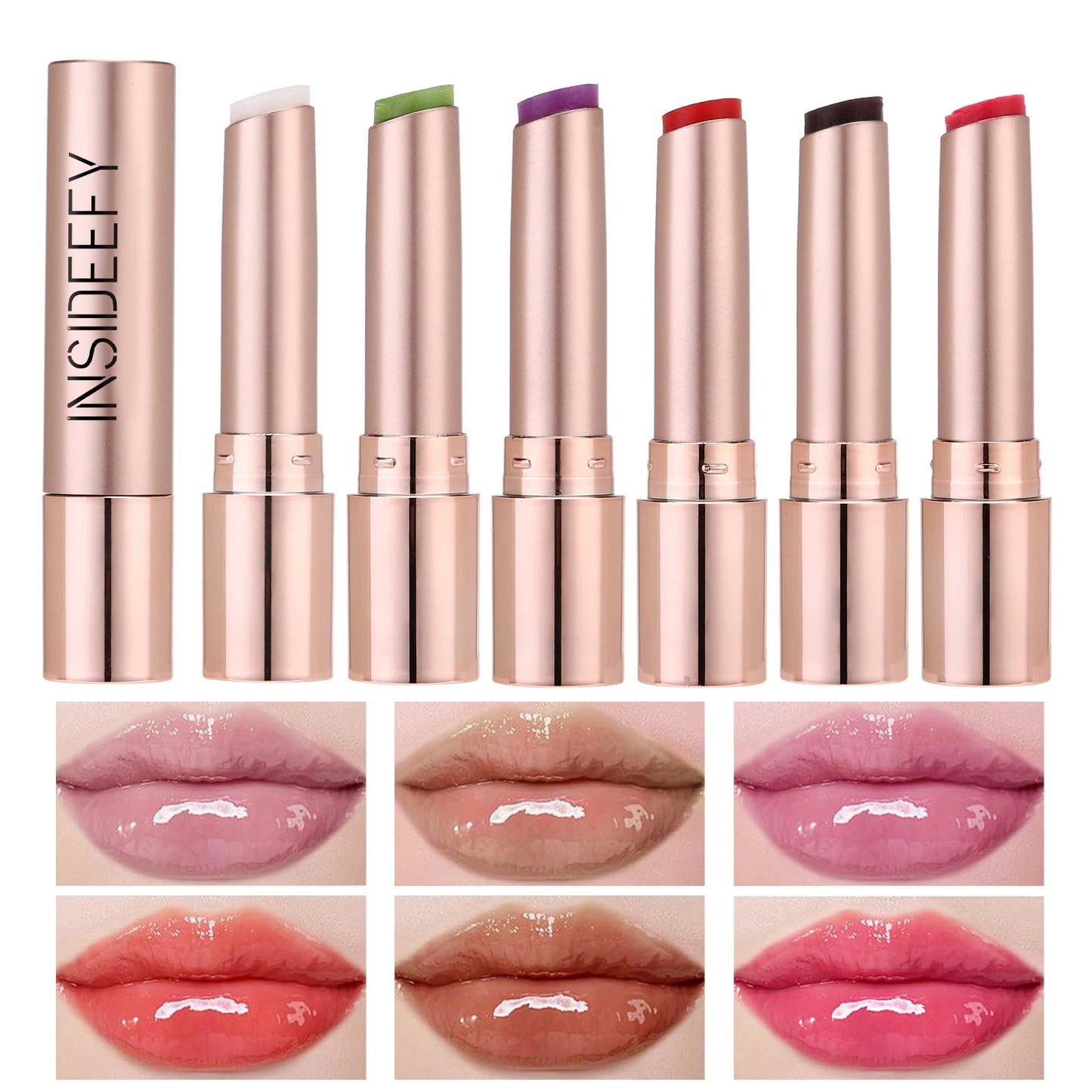 6-Color Anti-Chapping Moisturizing Lipstick