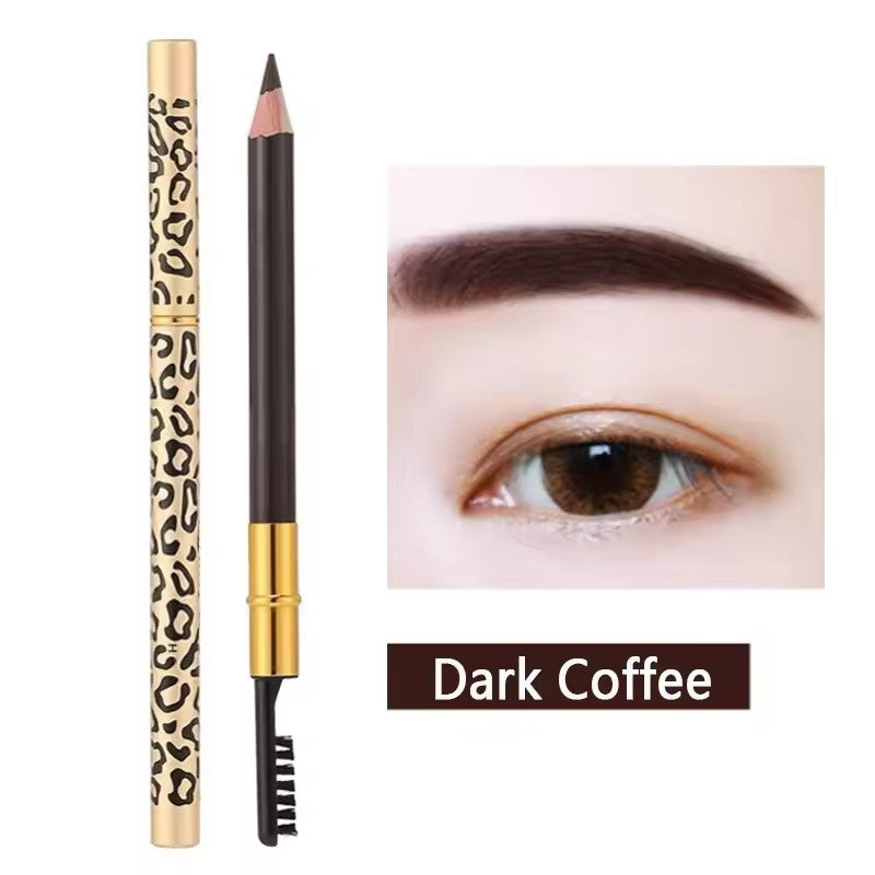 Lasting Color Double Head Eyebrow Pencil with Brush