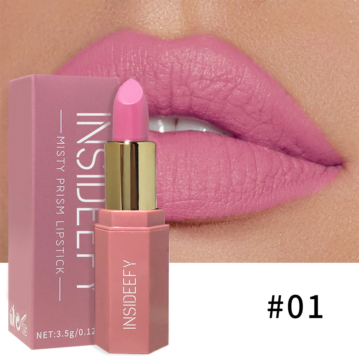 Long-lasting Velvet Luster Matte Lipstick Waterproof Lipstick