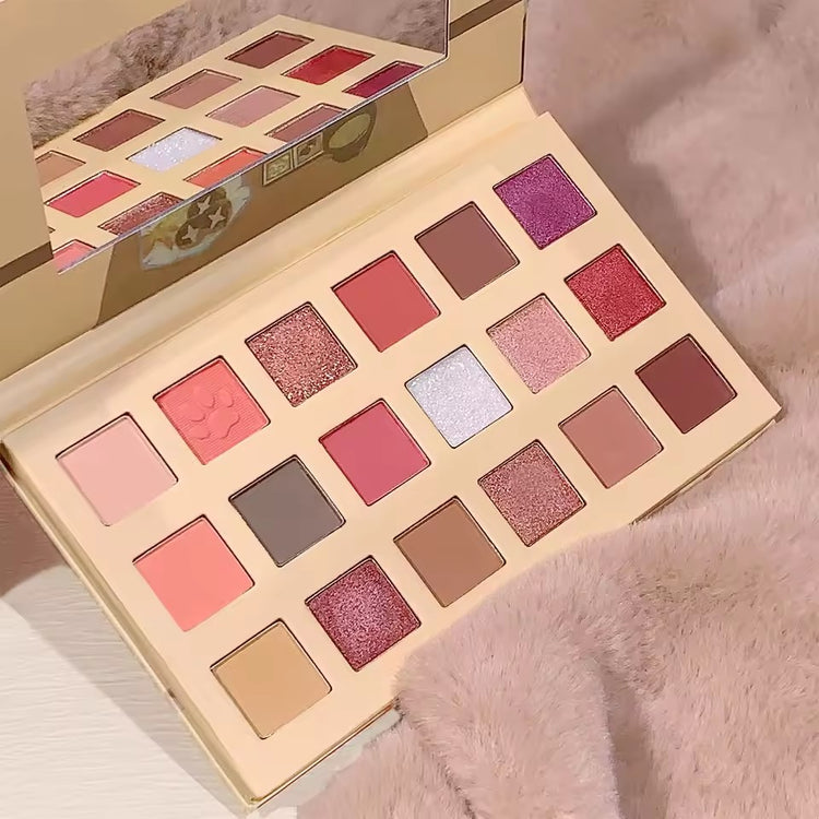 18 COLOR eyeshadow palette