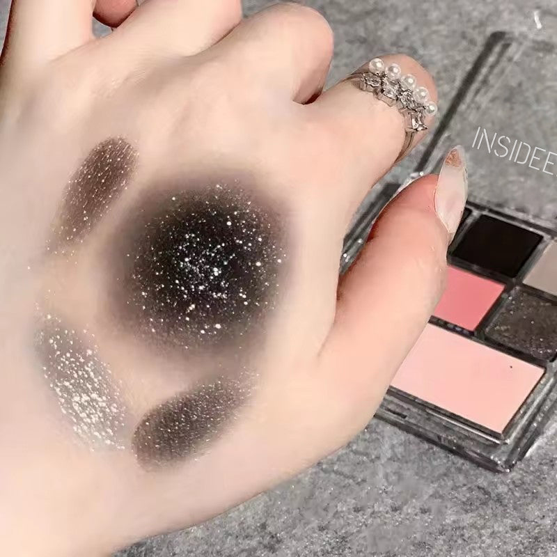 Colorful Black Eyeshadow Palette