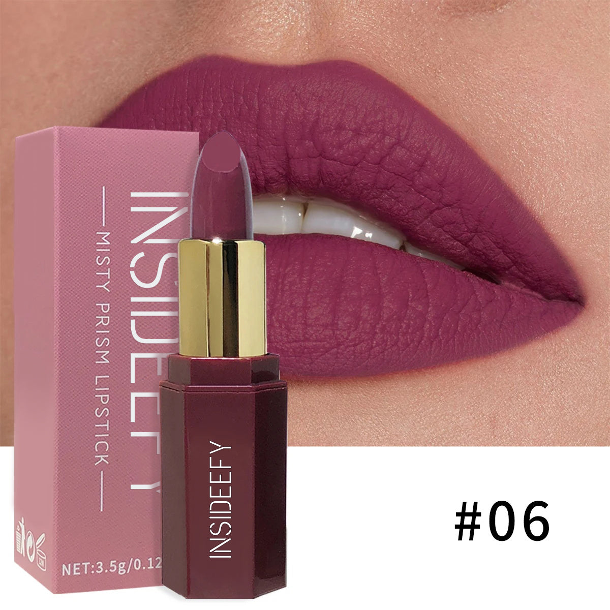 Long-lasting Velvet Luster Matte Lipstick Waterproof Lipstick