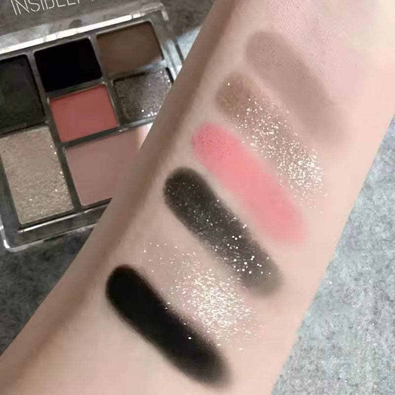 Colorful Black Eyeshadow Palette