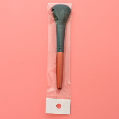 Wood-handled Makeup Brush Single Makeup Brush