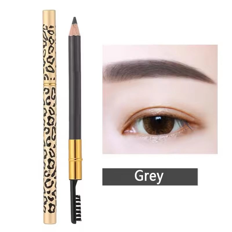 Lasting Color Double Head Eyebrow Pencil with Brush