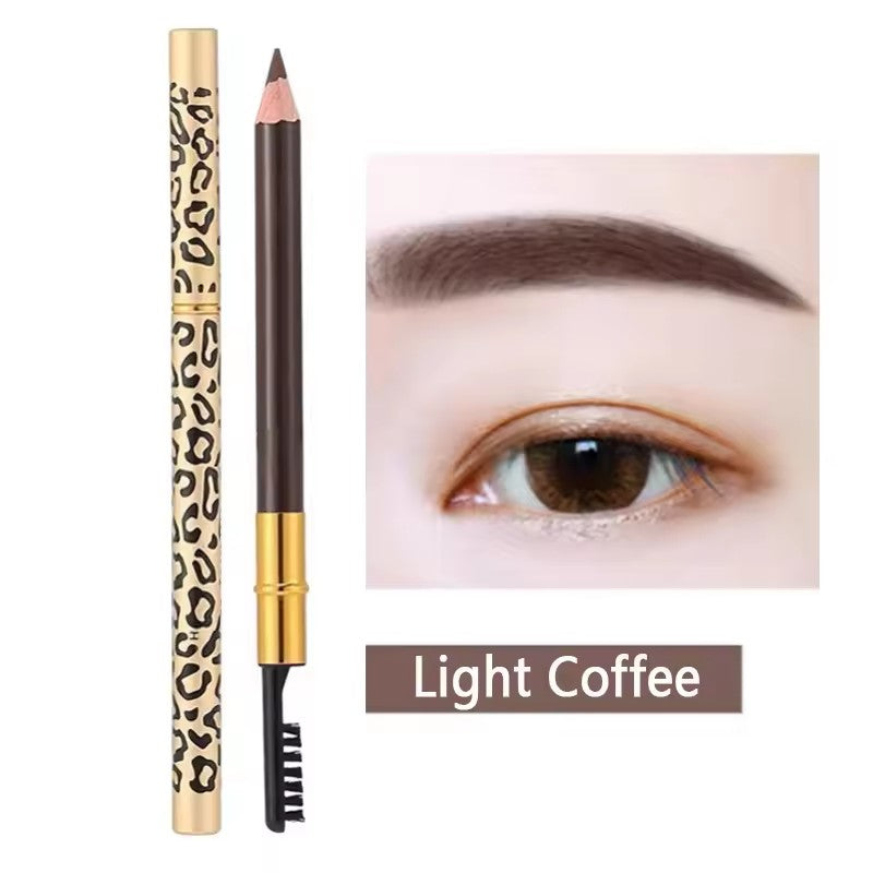 Lasting Color Double Head Eyebrow Pencil with Brush