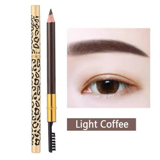 Lasting Color Double Head Eyebrow Pencil with Brush