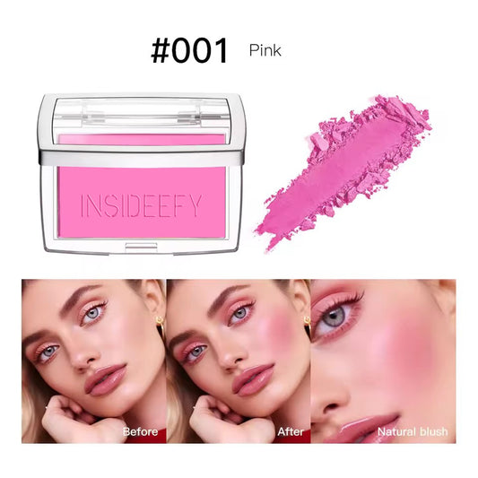6 Colors Matte Embossed Blush Rosy Blusher