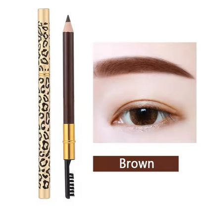 Lasting Color Double Head Eyebrow Pencil with Brush