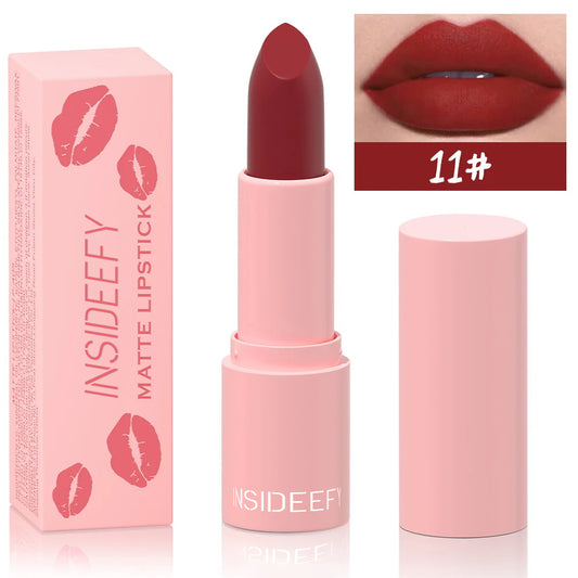Matte Velvet Lipstick White Long-lasting
