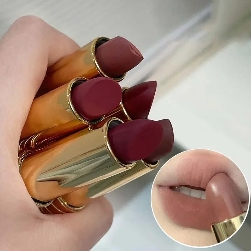 Red Brown Velvet Matte Lipstick