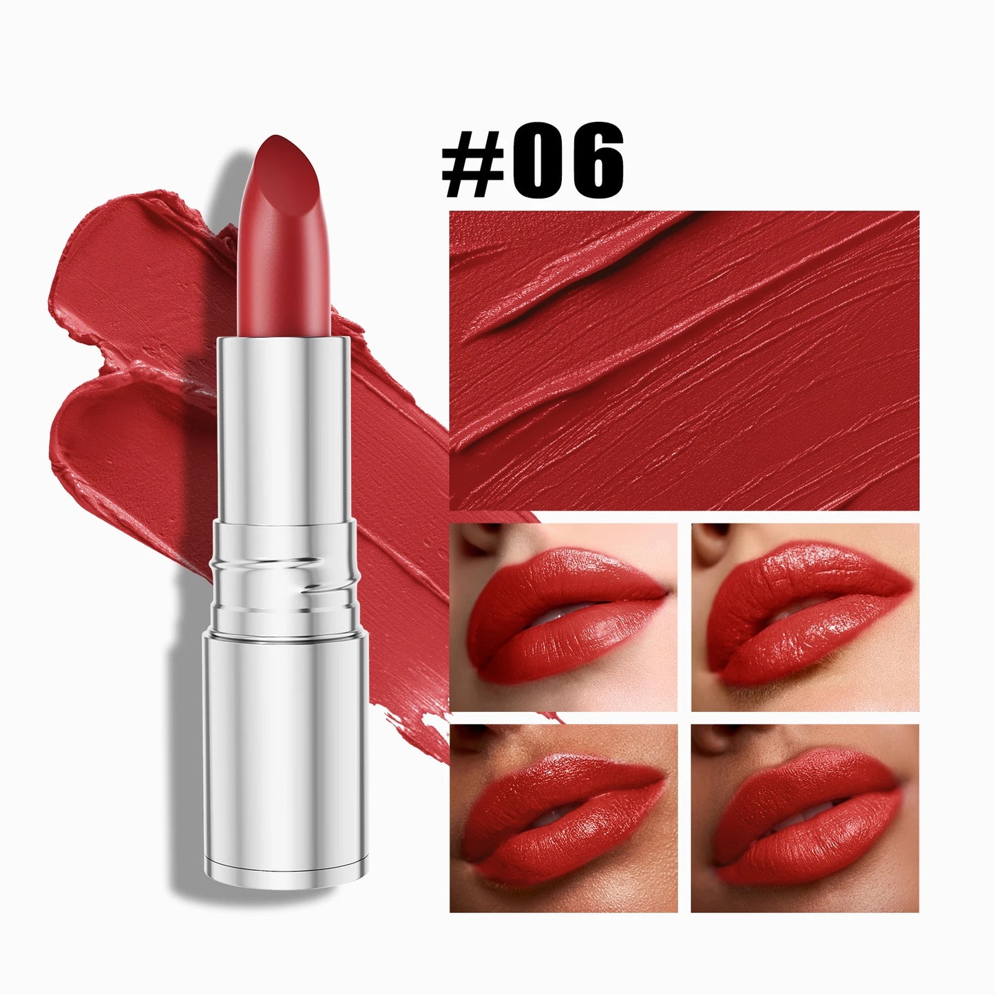 Smooth Matte Lip Color Waterproof Smudge-proof Lipstick