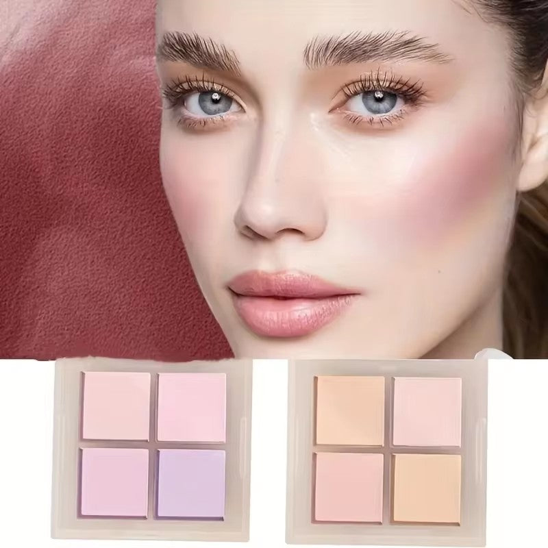Four Color Peach Cream Blush