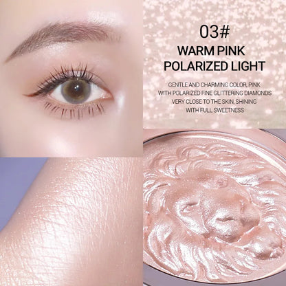High Glossy Face Illuminator Highlighting