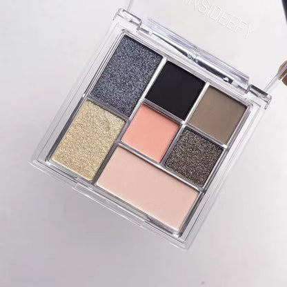 Colorful Black Eyeshadow Palette
