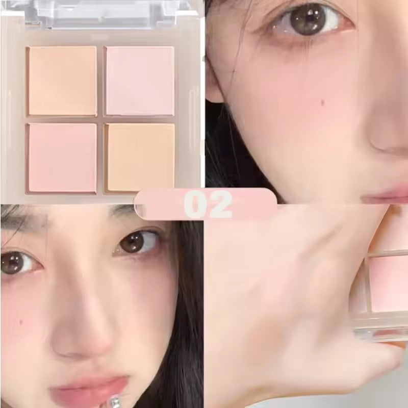 Four Color Peach Cream Blush