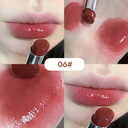 Silky Glossy Lipstick Gege Bear Pump Lips